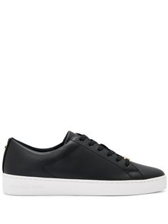 black calf leather front lace-up fastening branded insole almond toe rubber sole Black Low-top Calf Leather Sneakers, Black Calf Leather Low-top Sneakers, Black Calf Leather Sneakers With Branded Insole, Lace-up Calf Leather Sneakers With Leather Sole, Low-top Calf Leather Sneakers With Leather Sole, Calf Leather Lace-up Sneakers With Leather Sole, Calf Leather Sneakers With Branded Insole And Round Toe, Low-top Calf Leather Sneakers With Textured Sole, Black Textured Sole Calf Leather Sneakers