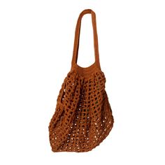 Camel Crochet Market Bag Eco-friendly Lightweight Brown Shoulder Bag, Casual Lightweight Brown Crochet Bag, Eco-friendly Lightweight Brown Bags, Lightweight Crochet Shopping Tote Bag, Lightweight Brown Crochet Bag For Everyday Use, Lightweight Crochet Tote Bag For Shopping, Lightweight Tote Crochet Bag For Shopping, Brown Crochet Bag With Open Weave For Everyday Use, Brown Crochet Hobo Bag For Everyday Use