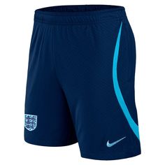 These England National Team 2022 Strike shorts offer an ideal means of expressing your club pride while brushing up on your skills for the pitch. Nike's Move To Zero journey ensures that these are made from recycled materials, so not only are they comfortable, but good for the future of the sport. Plus, the integrated Dri-FIT fabric technology works to keep you cool, which helps you make the most of your session. Dri-FIT technology wicks away moisture Material: 100% Polyester Training Jersey Off England National Team, England National, Fabric Technology, The Pitch, Mens Navy, Brushing, Men's Nike, Recycled Materials, Dri Fit