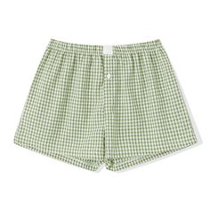 PRICES MAY VARY. Material: 95% polyester + 5% cotton, these plaid lounge shorts for women are made of high quality fabric, soft touch feeling, skin-friendly, good breathability, comfy to wear Design: Women's elastic waist plaid shorts, lounge pajama shorts, high waist, plaid print, button front, wide leg, loose fit gingham boxers, going out casual shorts, comfy pj shorts, pj short bottoms, cute checked pj shorts Occasion: Boxer shorts for women, gingham shorts women suitable for both indoor and Boxer Shorts For Women, Womens Boxer Shorts, Plaid Boxers, Pajamas Shorts, Cute Lounge, Y2k Cute, Womens Pajama Shorts, Gingham Shorts, Pj Shorts