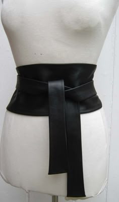 wide obi cinch belt Cinch Belt, Wrap Belt, Black Luxury, Simply Chic, Fashion Belts, Corset Style, Leather Belts, Dandy