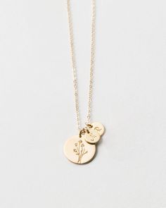 Flowers are our love language—which one speaks to you? Spotlight your favorite bloom with this floral spin on our best-selling Bennett Necklace! Make it extra meaningful with tiny add-on tags personalized with an initial or symbol. Another reason to love this piece: you can add extra initial tags as your story grows! Tiny Tags, Love Language, Disc Necklace, Personalized Tags, Phone Apps, Recycled Gold, Love Languages, Real Gold, Gold Material