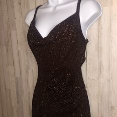 Tadashi Shoji Chocolate Brown Glittered Gown Preowned Size Medium. Gorgeous Sexy Dress. Inventory B50 Tadashi Shoji Dresses, Tadashi Shoji, Chocolate Brown, Colorful Dresses, Glitter, Size Medium, Womens Dresses, Women Shopping, Dresses