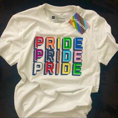 Pride Ally Shirts, Pride Tshirt Design, Rainbow Tshirt, Plastic Sealer, Pride Festival, Tie Dye Men, Slogan Tees, Minnie Mouse Shirts, Girls Summer Tops