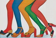 1970s Shoes, Shoes For Leggings, I'm With The Band, 60s Fashion, Mode Vintage, 70s Fashion