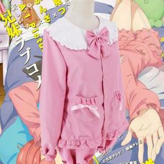 Eromanga Sensei Izumi Sagiri Cute Pajamas Nightgown Sleepwear Tops Pants Uniform Outfit Anime Cosplay Costumes is only 61.41, shipping all over the world. Pink Long Sleeve Cosplay Costume, Kawaii Anime Print Cosplay Costume, Harajuku Style Costume Sets, Pink Long Sleeve Costume For Costume Party, Pink Long Sleeve Costumes For Costume Party, Pink Kawaii Loungewear Sets, Cute Ruffled Sleepwear For Sleepover, Cute Sleepwear With Ruffles For Bedtime, Cute Ruffled Sleepwear For Bedtime