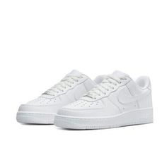 ** NEW IN BOX ***  Nike Air Force 1 Low '07 White   CW2288-111  Men's Size 12  NEW IN BOX Tenis Air Force, Guerriero Samurai, White Air Force 1, New Nike Air Force, Dr Shoes, Cute Nike Shoes, Nike Air Force 1 07, Nike Brand, Cute Nikes