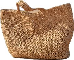 Neutral Rectangular Shoulder Bag For Beach, Rectangular Neutral Shoulder Bag For Beach, Handwoven Rectangular Straw Bag In Neutral Color, Rectangular Handwoven Neutral Straw Bag, Casual Crochet Straw Bag With Rolled Handles, Casual Beige Straw Bag With Rolled Handles, Natural Jute Crochet Bag For Beach Season, Eco-friendly Woven Beige Straw Bag, Summer Jute Bag With Rolled Handles