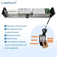 the electronic device is being used to check out the speed and flow of an object