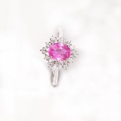 *Condition: Brand new *Center Stone: Natural Pink Peach Sapphire, Cushion Cut, approx 1.54ct *Side stones: Natural white diamond round-cut (VS1 clarity and F color) *Ring Weight: 2.65ct *Metal Purity: Can be select Each piece is made-to-order with care and special attention to detail. all items are made with conflict-free diamonds and gems. Size: made to order The item will be gift wrapped and shipped. ------------------------------------------------------------------- Available in : 14k Rose or Luxury Pink Oval Cluster Ring, Pink Oval Cluster Ring With Center Stone, Pink Oval Diamond Ring With Dazzling Style, Dazzling Pink Oval Diamond Ring, Pink Oval Cluster Ring Fine Jewelry, Oval Pink Sapphire White Gold Jewelry, Luxury Pink Oval Halo Ring, Dazzling Oval Pink Sapphire Jewelry, Oval Pink Sapphire Jewelry In White Gold