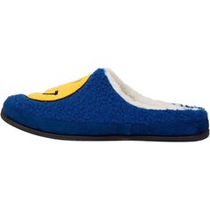 Get Ready To Embrace The Winter Season With These Stylish Deer Stags Men's Slide Slippers. Featuring A Round Toe Shape And A D Shoe Width, These Slippers Are Designed To Provide Maximum Comfort And Warmth. The Blue Color And Faux Fur Lining Material Add A Touch Of Sophistication And Make Them Perfect For Outdoor Activities. Crafted From Manmade Materials, These Slippers Are Durable And Long-Lasting. The Smiley Model Is Designed To Be Slip-On And Off, Making Them Easy To Wear And Take Off. These Casual Blue Flat Slippers, Blue Synthetic Slippers With Rubber Sole, Blue Indoor Slippers With Cushioned Footbed, Blue Synthetic Slippers With Cushioned Footbed, Blue Cushioned Indoor Slippers, Blue Casual Slippers With Round Toe, Comfortable Blue Winter Slippers, Casual Blue Slippers With Round Toe, Blue Indoor Slippers With Rubber Sole