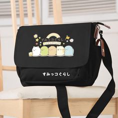 Cute Sumikkogurashi Shoulder Bag PN1214 ●Size:29*24*9cm ●Material:Oxford Cloths (Please allow 1-3cm differs due to manual measurement.As different computers display colors differently,the color of the actual may vary slightly from the above images.Thanks for your understanding.) ●About Shipping: We attach great importance to the orders of each customer and parcel delivery. 1.Processing time: 2-3 business days. 2.Shipping time: 10-15 business days to US, please allow 3-4 weeks shipping to other country.(Shipping times can be affected by variable customs clearance times or public holidays.) Kawaii Shoulder Bag With Adjustable Strap For Everyday, Kawaii Everyday Satchel Shoulder Bag, Everyday Kawaii Satchel Shoulder Bag, Kawaii Satchel Shoulder Bag For Everyday Use, Harajuku Style Satchel With Adjustable Strap For Daily Use, Kawaii Shoulder Bag With Removable Pouch For School, Kawaii Shoulder Bag Satchel For Daily Use, Harajuku Style Shoulder Bag With Adjustable Strap As Gift, Kawaii Satchel Backpack For Daily Use