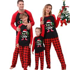 PRICES MAY VARY. Soft Material: Crafted from high-quality cotton blend, these Christmas pajamas are incredibly soft, comfortable, and breathable. The luxurious fabric will keep you cozy and warm while you enjoy quality time with your family during the holiday season. Family Christmas Tradition: Embrace the festive spirit with matching Christmas pajamas for the whole family. Create lasting memories by taking adorable photos together in these coordinated outfits, celebrating the joy of the season Funny Ulzzang, Pjs Ideas, Matching Christmas Pajamas Family, Christmas Pjs Matching, Pajama Ideas, Family Christmas Pjs, Christmas Pajamas For Family, Pjs Matching, Christmas Family Pajamas