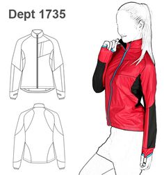 Fashion Web Design, Jacket Drawing, 1 Y 2, Fashion Templates, Active Jacket, High Waisted Mom Jeans, Performance Wear, Jacket Pattern, Dress Sewing Patterns