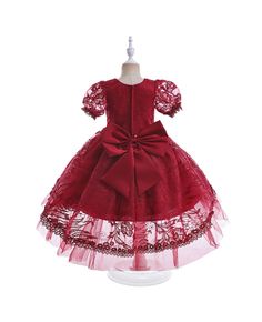 Get 10% off now! Buy toddler girls lace ballgown party dress with bubble sleeves at cheap price online. Free stable shipping and pro custom service since 2009. Lace Princess Dress Ball Gown For Dress-up, Party Ball Gown With Lace Sleeves, Fitted Princess Dress With Lace Patchwork For Party, Lace Ball Gown With Lace Sleeves For Party, Princess Dress With Lace Sleeves, Elegant Princess Dress With Puff Sleeves For Dress-up, Fitted Lace Ball Gown Princess Dress, Lace Princess Dress With Patchwork For Party, Party Lace Dress With Puff Sleeves