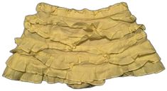 Pretty Halloween Costumes, Layered Skirt, Diaper Cover, Light Yellow, Vintage Yellow, Wild Flowers, Yellow