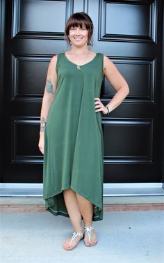 Pattern Niche Venice Dress Flowy Sundress With High-low Hem, Flowy High-low Hem Sundress, Flowy Asymmetrical Hem Sundress, Flowy High-low Hem Casual Maxi Dress, Summer Green Maxi Dress With High-low Hem, Bohemian Style Flowy Midi Dress With Asymmetrical Hem, Bohemian High-low Hem Flowy Dress, Green High-low Hem Maxi Dress For Summer, Bohemian Flowy Dress With High-low Hem