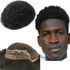 (eBay) Find many great new & used options and get the best deals for YANAHAIR Afro Toupee for Men hair piece Mens Human Hair System Q6 Swiss Lace 4mm at the best online prices at eBay! Free shipping for many products! Hair Toupee, Hair System, Lost Hair, Swiss Lace, Hair Piece, Mens Hairstyles, Human Hair, Human, Lace