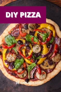 Haylie Pomroy's DIY Pizza Diy Pizza, Fasting Diet