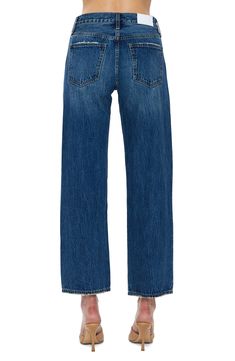 A timeless silhouette in a faded wash completes these wide-leg ankle jeans cut from nonstretch denim. 28" inseam; 17" leg opening; 11 1/2" front rise; 14 1/2" back rise (size 29) 100% cotton Machine wash, tumble dry Imported Classic Medium Wash Cropped Leg Flare Jeans, Classic Cropped Leg Flare Jeans In Medium Wash, Classic Cropped Leg Medium Wash Flare Jeans, Washed Blue Cropped Leg Flare Jeans, Fall Cropped Jeans In Washed Blue, Faded Relaxed Fit Cropped Jeans, Dark Wash Cropped Flare Jeans, Faded Relaxed Fit Cropped Jeans With Straight Hem, Faded Cropped Leg Flare Jeans