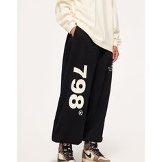 Autumn Wide Leg Hip Hop Dance Sweatpants  Material: 63%Cotton+37% Polyester   Size: S, M, L, XL, Color: Blue, Black, Light Gray, Purple  Season: Spring, Autumn,   Occasion: Leisure, Outdoor, Daily, Vacation Baggy Winter Streetwear Bottoms, Baggy Fall Full Length Sweatpants, Urban Wide Leg Winter Bottoms, Hip Hop Style Oversized Wide Leg Pants, Winter Cotton Full-length Bottoms, Winter Cotton Full Length Bottoms, Full-length Cotton Bottoms For Winter, Winter Full-length Cotton Bottoms, Cotton Full-length Bottoms For Winter