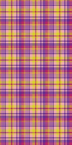 a purple and yellow plaid pattern