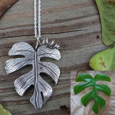 You have a favorite leaf, don't you? We all do. You know, the one that suddenly starts to pops up when we most need it. Some life to perk you up. Is it going to be fenestrated? Will it have holes?? Why is it taking forever to unfurl? Let me make you that leaf to wear as a necklace! How to get your leaf designed into a necklace Step 1. Purchase your favorite way that you would like to wear your leaf. Order a necklace, earrings, or a set of both! Step 2. Send me an email or message from my website Nickel-free Leaf-shaped Nature-inspired Jewelry, Handmade Leaf-shaped Botanical Jewelry, Unique Nickel-free Leaf-shaped Jewelry, Unique Leaf-shaped Jewelry For Jewelry Making, Handmade Sterling Silver Leaf-shaped Necklace, Handmade Leaf-shaped Nature-inspired Jewelry, Unique Leaf-shaped Necklace For Gifts, Nature-inspired Leaf Jewelry Gift, Botanical Leaf Shaped Jewelry For Gifts