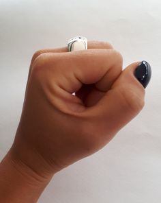 "Wide Band Ring, Dome Ring, Heavy Ring, Statement Ring, Sterling Silver, Minimalist Ring, Chunky Silver Ring, Modern Ring, Solid Silver Ring This chunky dome ring is very comfortable and ergonomic due to its Geometric shape ,Wonderful ring worn on both sides. ✔~ 100% Handmade ~ ✔~ 100% SOLID 925 Sterling Silver ✔~ Thickness 3.5 MM ✔~ Width 11.0 MM ~ \"the upper part\" ~ ✔~ Weight 17.0 grams \"in medium size\" ~ ✔~ Μade to order ~ ✔~ Free shipping ~ ✔~ Available Express shipping ~ ✔~ Tracking num Chunky Silver Rings, Gold Band Ring, Wide Band Rings, Modern Ring, Domed Ring, Minimalist Rings, Wide Bands, Gold Plated Jewelry, Elegant Gift