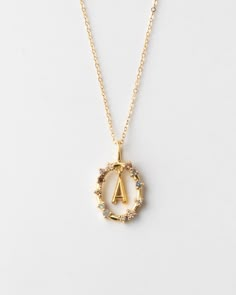 plp_main; Material: Vermeil Gold Letter Pendants, Hopelessly Romantic, Spinel Gemstone, Dainty Chain, Jewelry Lookbook, Letter Pendants, Initial Pendant, Letter Necklace, Initial Charm