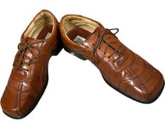 STANLEY BLACKER MENS BROWN LEATHER LACE UP SQUARE TOE OXFORD SHOES SIZE 7 M. SHOES are a real beauty excellent condition Vintage Brown Lace-up Business Shoes, Leather Dress Shoes With Square Toe, Leather Square Toe Dress Shoes, Brown Dress Shoes With Laces For Business, Brown Lace-up Dress Shoes For Business, Vintage Low-top Oxfords For Workwear, Brown Leather Shoes With Laces For Business, Retro Brown Leather Lace-up Shoes, Fitted Brown Lace-up Dress Shoes