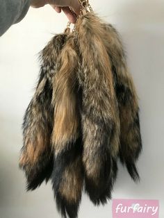 Material : 100% Real Genuine Fox Fur Natural Fox Tail Gray Fox Tail Length:35cm-40cm (14"-16") Width: around 10cm (4") We have more styles of Fox tail. Natural tails or dyed colored tails. Welcome ebay us for wholesale. Note:The item is made of Real fur, all these animals are fed on farm, just like cow,horse , They are NOT come from wild Animals. We do not make any products come from wild animals. All Fur products are come from livestock. Therian Quadrobics, Fox Tail Keychain, Tail Keychain, Cow Horse, Fox Tail, Grey Fox, Pink Animals, Keychain Bag, Silver Fox