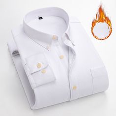 Season:Fall  Winter,Winter; Fabric:65%Cotton 35%Polyester,Cotton; Sleeve Length:Long Sleeve; Look After Me:Washable,Machine wash; Gender:Men's; Style:Comfortable,Business,Formal,Casual,Basic,Smart Casual; Tops Type:Button Down Shirt,Collared Shirt,Fleece Shirt,Oxford Shirt,Dress Shirt; Occasion:Work,Casual,Daily,Wedding,Back to Office,Weekend; Fit Type:Slim; Pattern:Graphic Prints; Neckline:Square Neck; Special Size:Normal; Front page:FF; Bust:; Length:; Shoulder Width:null; Fit US Size:null; Fi Winter Long Sleeve Shirt With Buttons, Solid Winter Shirt With Buttons, Winter Long Sleeve Shirt With Pockets, Solid Winter Shirt With Button Closure, Winter Shirt With Button Closure, Formal Winter Shirt With Button Closure, Winter Formal Shirt With Button Closure, White Long Sleeve Shirt With Button Closure, Fitted Shirt With Buttons For Winter