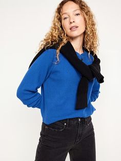 Cozy Thermal-Knit Henley | Old Navy Waffle Henley, Henley T Shirt, Black Vest, Knit Cuff, Baggy Fits, Raglan Sleeve, Pullover Styling, Rib Knit, Blue Jeans