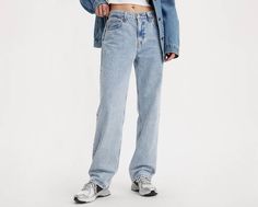 A vintage fit made for modern times. Our Low Pro jeans have the same mid rise and classic straight leg silhouette from your favorite '90s denim for a perfect lived-in look. We're bringing vintage style to a whole new generation Relaxed, straight-leg jeans inspired by the '90s era Made with a slouchy silhouette for a cool, nonchalant attitude Levi's Straight Leg Jeans For Streetwear, Levi's Straight Bottoms For Streetwear, Levi's Straight Hem Jeans For Streetwear, Levi's Jeans With Straight Hem For Streetwear, Levi's Straight Jeans For Streetwear, Relaxed Fit Flare Jeans For Streetwear, Levi's Straight Leg Rigid Denim Jeans, Levi's Rigid Denim Straight Leg Jeans, Levi's Relaxed Fit Jeans For Streetwear