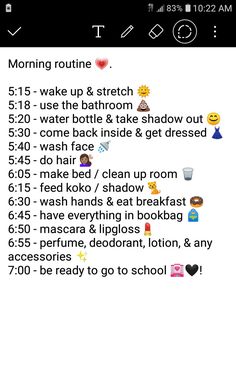 Weekend Glow Up Routine, School Morning Routine Leave At 8:30, Perfect Morning Routine For School 7:00, School Morning Routine Wake Up At 6:30, Routine Checklist, Morning Routines