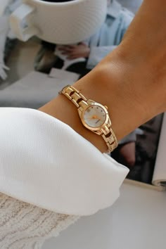 Inspired Dainty Gold Cocktail Watch, Vintage Gold Colour Minimal Womens Watch With White Dial, Vintage Watch, Minimalist Wristwatch - Etsy Elegant Wrist Watch, Classy Womens Watch, Vintage Watch Stack, Little Gold Watch, Gold Bracelet Watch, Dainty Gold Watch Women, Watch Gold Women's, Small Gold Watch Women, Vintage Gold Watch Women’s