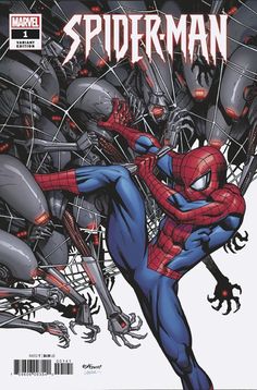 the cover to spider - man vol 1