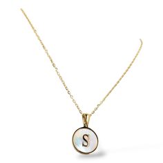 Gold Shell Initial NecklaceEveryone is loving our popular Initial Pendant Necklaces. The perfect necklace to be worn alone or matched/layered with other chains in our site. Details for Initial Necklace* 18kt Gold Plated Pendant* Stainless Steel Chain (17")Each Necklace is nicely wrapped in an organza bag. Unless you prefer to upgrade to our Gift Box Option During Checkout Initial Pendant Necklace, Initial Pendant, Organza Bags, Steel Chain, Initial Necklace, Stainless Steel Chain, Pendant Necklaces, Initials, Shells