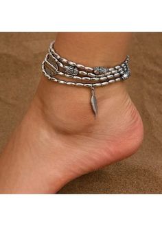 Color:Silvery White;Package Contents:3 X Anklets;Occasion:Sport; Summer Silver Alloy Bracelets, Silver Adjustable Anklets For Spring, Adjustable Silver Anklets For Spring, Adjustable Alloy Summer Anklets, Summer Adjustable Alloy Anklets, Festival Silver Ankle Wrap Anklets, Silver Ankle Wrap Anklets For Festival, Silver Casual Anklets For Festival, Casual Silver Anklets For Festival