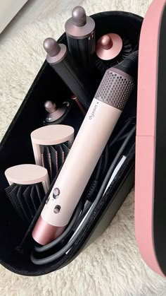 #dyson #pink Dyson Airwrap, Manifesting Vision Board, Just Girl Things, Dream Board, Makeup Skin Care, Christmas Wishlist, Hair Tools, Skin Makeup, Hair Dryer