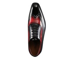 Revamp your formal attire with the Amali Everett black and red oxford shoes. Made for the refined and discerning gentleman, these men's wingtip dress shoes seamlessly blend classic sophistication with contemporary artistry. Appropriate for weddings, professional gatherings, and high-end occasions, the Everett shoes will elevate your fashion and showcase your refined taste. Elevate your style with the premium PU leather Everett oxfords. Boasting an intricate black and red two-tone hue, these shoe Red Oxford Shoes, Oxford Dress Shoes, Burgundy And Gold, Low Block Heels, Formal Attire, Men Shoes Size, Classic Elegance, Shoe Box, Black Shoes