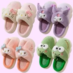 The Kawaii Characters Fleece Lined Slippers are perfect for keeping your feet warm and cozy during colder months. The adorable kawaii characters add a touch of cuteness to your loungewear while the fleece lining provides extra comfort and insulation. Say goodbye to cold feet and hello to cozy relaxation. Washi Tape Notebook, Kawaii Characters, Jewelry Pins, Stationery Pens, Notebook Planner, Pencil Pouch, Mouse Ears, Say Goodbye, Warm And Cozy