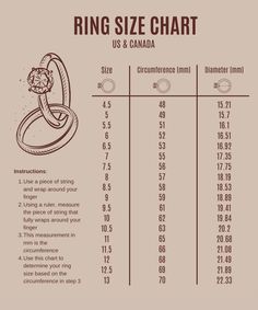 Wedding Ring Guide, Pretty Engagement Rings, Ring Size Chart, Ring Tutorial, Ring Size Guide, Diy Crochet, Png Files, Size Guide, Meant To Be