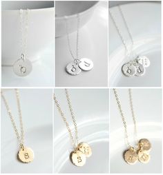 Letter Necklace Gold - Mom Jewelry Custom - Sister Necklace For 3 - Best Friend Gift - Initial Neckl Mother's Day Initials Charm Necklace, Mother's Day Best Friend Gift Initial Pendant Charm Necklace, Initial Round Pendant Necklace For Mother's Day Anniversary, Initial Round Pendant Necklace For Anniversary And Mother's Day, Initial Round Pendant Necklace For Anniversary On Mother's Day, Round Pendant Initial Necklace For Anniversary And Mother's Day, Mother's Day Best Friend Gift Jewelry With Initials, Mother's Day Initial Pendant Necklace For Best Friend, Mother's Day Initial Pendant Necklace Best Friend Gift