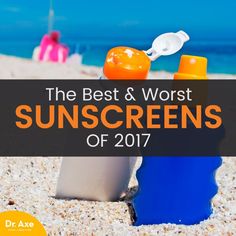 Best sunscreens - Dr. Axe Healthy Food Ideas, Eat Healthy Food, Safe Sunscreen, Holistic Health Remedies, Best Sunscreens, Alternative Health, Health Articles, Homeopathy, Health Info