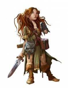 Halfling Kensei by Jesper Ejsing_Reasonable Fantasy Gnome Dnd, Rpg Wallpaper, Dark Sun, Dungeons And Dragons Art, Heroic Fantasy