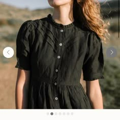 Just Does Not Fit Me Right! All Linen And So Well Made. Love This Shop. Patchwork Linen Dress, Linen Dress Ideas, Simple Linen Dress, Dress Layering, Vintage Linen Dress, Quiet Confidence, Wardrobe Goals, 2024 Spring Summer, Spring Summer Wardrobe