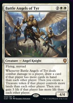 the card for battle angels of tyr