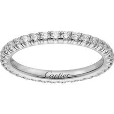 Cartier Wedding Band, Cartier Wedding Bands, Cartier Wedding Rings, Wedding Ring White Gold, Yacht Wedding, White Gold Set, White Gold Wedding Bands, White Gold Band, Jewellery Designs