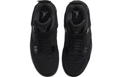 (GS) Air Jordan 4 Retro 'Black Cat' 2020 408452-010 (AJ4/SNKR/High Top/Basketball) Vapour Max Nike, Nike Air Jordan 4 Retro, Air Jordans Women, Nike Sacai, Nike Air Jordan 4, Marina Blue, Womens Air Jordans, Jordan 4 Retro, Air Jordan 6